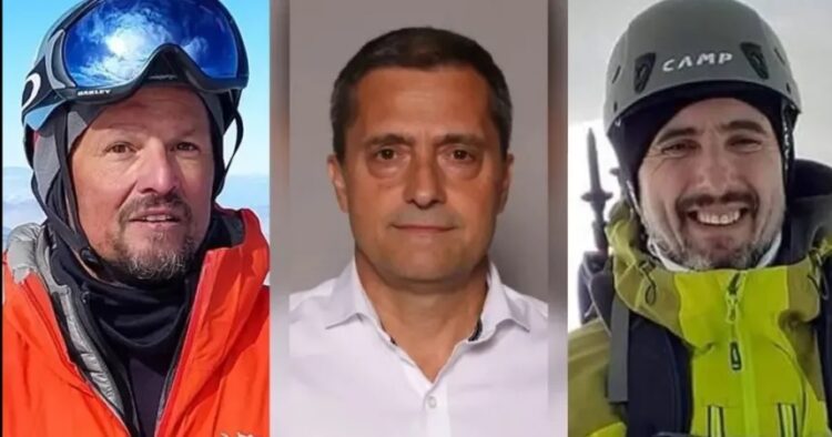 Hallaron muertos a los pampeanos y al guía perdidos en la cordillera